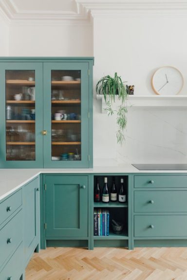 A luxury shaker kitchen made by hand in Sheffield.