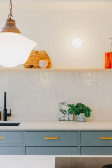 Luxury kitchen worktops in natural stone.